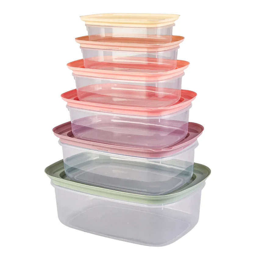 Vicks Light 6 Piece Storage Container Set, Multi