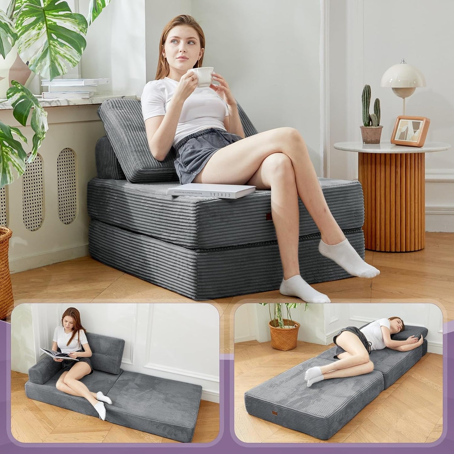 Foldable Lazy Sofa Bed