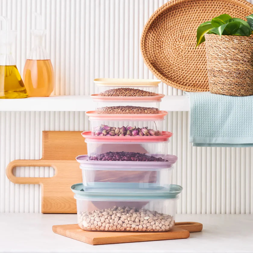 Vicks Light 6 Piece Storage Container Set, Multi