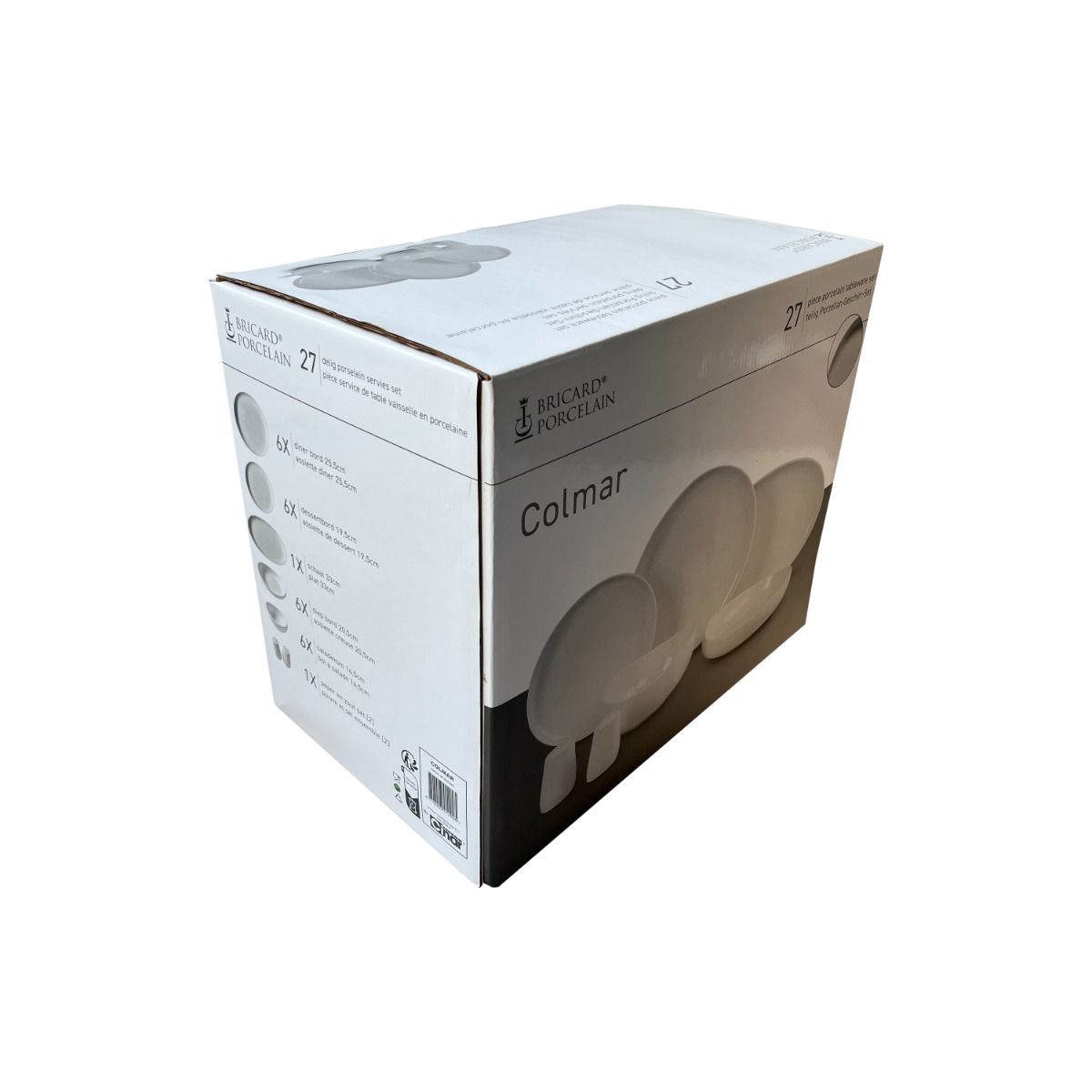 Dinnerware Set 27-Piece | White